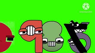Number Lore Stampede Green Screen