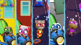 Talking Tom Hero Dash Funny Moment Fails All Charcter & All Heroes Enjoy
