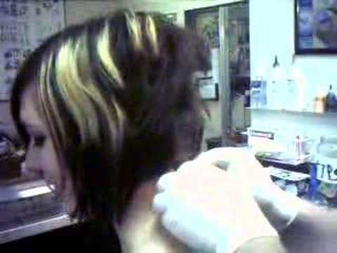 My nape piercing at Empyre Tattoos Carthage, NY by Gambino My nape piercing at Empyre Tattoos Carthage, NY by Gambino