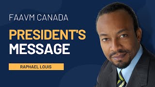Message From The Founder Raphael Louis