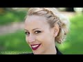 Tuto coiffure tressée: 2 chignons romantiques avec Caroline de CarolineSafia