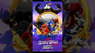 Making A Sonic X Angry Birds Movie Poster Crossover Fan Poster