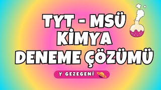 💥 7 SORUDA TYT / MSÜ KİMYA FULL TEKRAR! #2024tyt   #kimya #msü2024