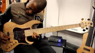 Namm 2013 - Utrera Custom - Adam Johnson's Bass player