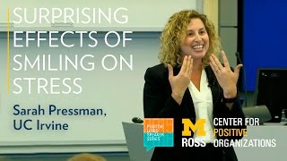 Surprising Effects of Smiling on Stress - Positive Links Speaker Series ft. Sarah Pressman