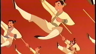 Mulan 1998 Teaser Vhs Capture