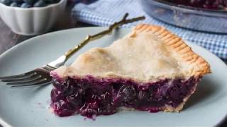 Homemade Blueberry Pie Homemade Blueberry Pie