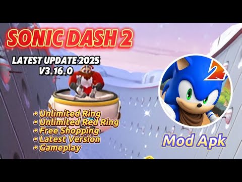 Sonic Dash 2 Mod Apk v3.16.0 | Unlimited Ring Unlimited Sonic Dash 2 Mod Apk v3.16.0 | Unlimited Ring Unlimited