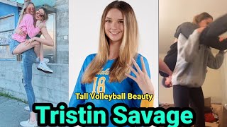 Tristin Savage - The Tall Volleyball Beauty | Tall Woman Short Man | Tall Beautiful Girl