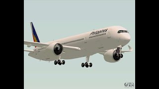 Gta San Andreas On Airbus Philippine Airlines Fleet Flying Around Sa With Gpws And Atc, Part 1