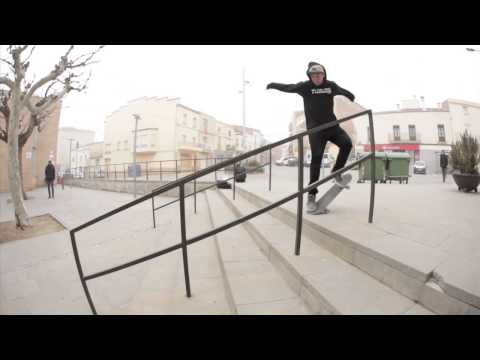 Jart Skateboards - Roger Silva rail sesh at 0 degrees