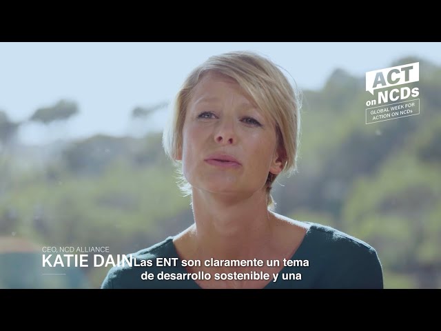 Watch Por qué las ENT son un problema de desarrollo sostenible - Katie Dain, Directora general, NCDA on YouTube.