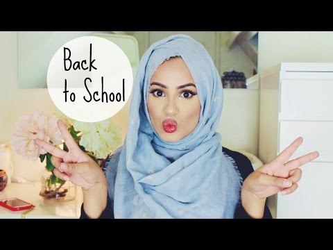 Back To School/Work/College : Hijab Tutorial! - YouTube