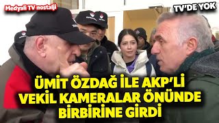 Ümit Özdağ Ile Akpli Aziz Babuşçu Birbirine Girdi, Zor Ayırdılar Şov Yapmak Için Buradasınız