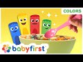 Toddler Learning Videos | COLOR CREW MAGIC - Breakfast & More | Magical Colors Show | BabyFirst TV