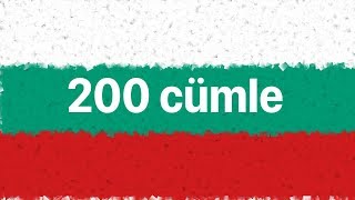 Bulgarca Öğren Bulgarca 200 Ifadeler - Bulgarca Cümleler - Bulgar Dili