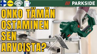 Edestakainen Saha Langatonheiluripistosaha 20V Parkside Psssa 20 Li B2 Suomi Finland Lidl