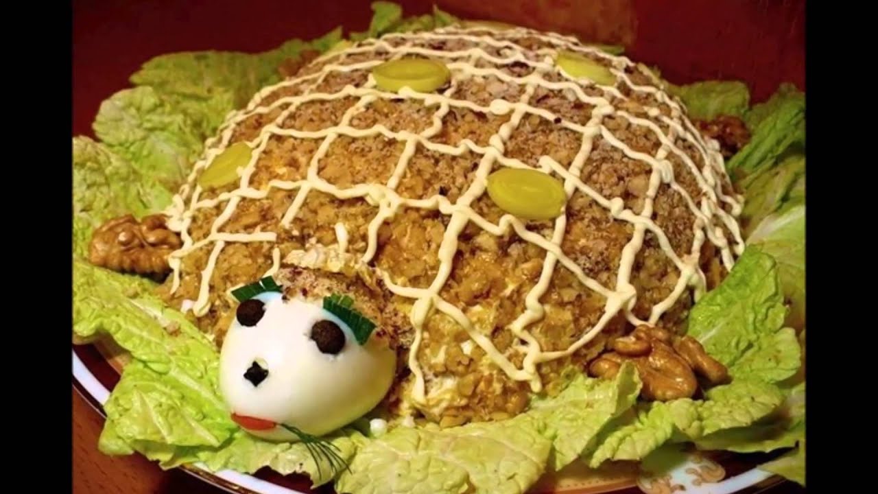 Салаты на день рождения с орехами рецепты Салаты на день рождения с орехами рецепты