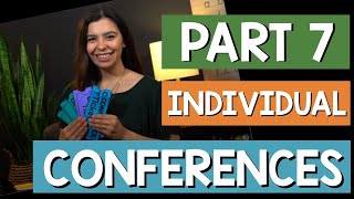 7. Conferring with Individual Conferences- Bridging Literacy