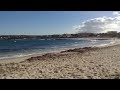 Formentera spiaggia di Es Pujols a Novembre
