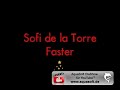 Sofi de la Torre - Faster (Lyrics) (Soundtrack Rubinrot)