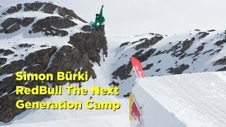 Simon Bürki at the Redbull Next Generation Camp