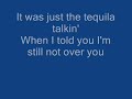Tequila talking-Lonestar-lyrics