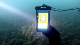 Found Phone Underwater With Snapchat Still On Screen
