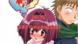 My Top 60 favorite Animes! . ?