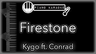 Firestone - Kygo ft. Conrad - Piano Karaoke Instrumental