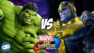 Hulk VS Thanos Marvel vs Capcom Infinite Gameplay Hulk VS Thanos Marvel vs Capcom Infinite Gameplay