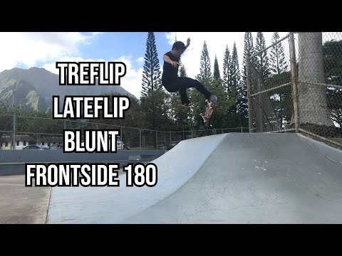 Treflip Lateflip Blunt Frontside 180 - Jason Park