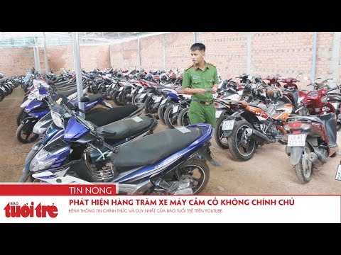 Phát hiện hàng trăm xe máy cầm cố không chính chủ
