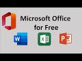 قم بتنزيل Microsoft Office وتثبيته مجانًا