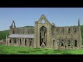 English Church Ruin in Wales - Tintern Abbey
