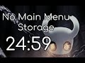 Hollow Knight - Any% (All Glitches) - 24m 59s