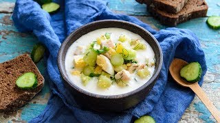ОКРОШКА: Лучший Рецепт - никогда НЕ НАДОЕСТ🍴Окрошка на кефире, квасе, минералке - КАК УГОДНО!!! ОКРОШКА: Лучший Рецепт - никогда НЕ НАДОЕСТ🍴Окрошка на кефире, квасе, минералке - КАК УГОДНО!!!