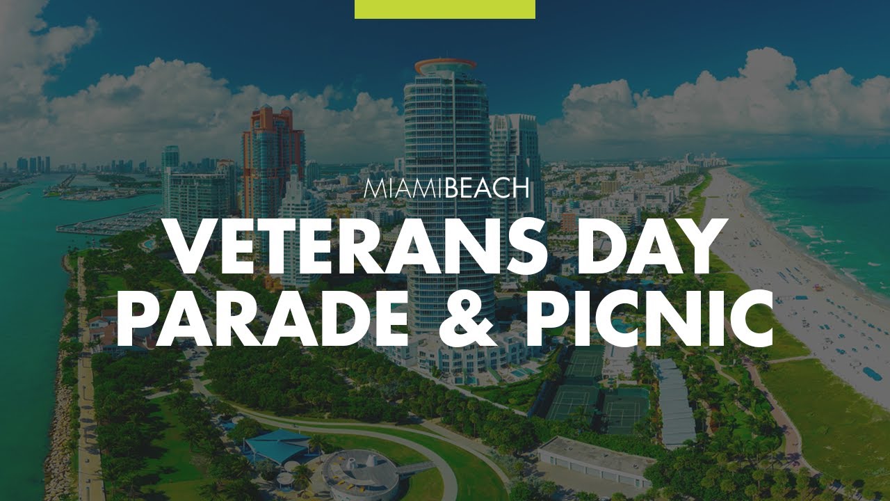 Miami Beach Veterans Day Parade & Picnic 2014 YouTube