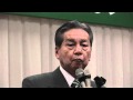 小寺弘之 後援会結成大会(武村正義会長) 平成22年3月27日