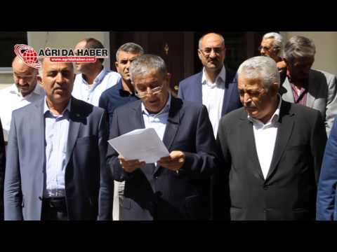 Ağrı'da 40 Sivil Toplum Kuruluşundan Terör Olaylarına Tepki