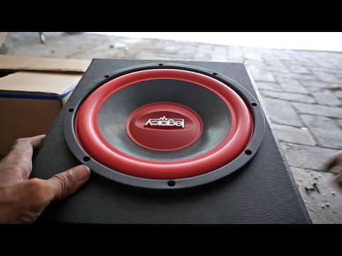 Subwoofer Legacy 10" Unboxing Review + Setting