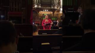 Lucia Renata Bradford sings "Erbarme Dich" from the St. Matthews Passion by Bach