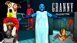 Гренни это МИСТИК и ДЕДПУЛ ► Granny: Chapter Two (Супергерои) 🚁 Улетел на вертолёте от Грени 2