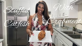 Stuffed Catfish With Crabcake Recipe Fried Catfish