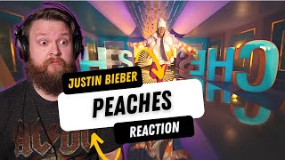 Reaction to Justin Bieber Peaches ft. Daniel Caesar, Giveon - Metal Guy Reacts