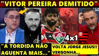 Vitor Pereira Fired Today Its Over The Fans Cant Take It Anymore Fluminense 4X1 Flamengo