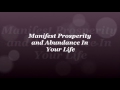 Manifesting with the angels of prosperity and abundance