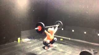 Snatch 50 x 1 rep by Sara Sigmundsdóttir