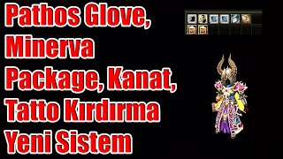 Knight Online Pathos Glove, Minerva Package, Kanat, Tattoo Kırdırma Yeni Sistem