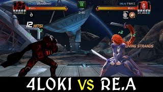 Alliance War: 4L0ki -vs- RE.A | Season 6, War 4 | Marvel Contest of Champions
